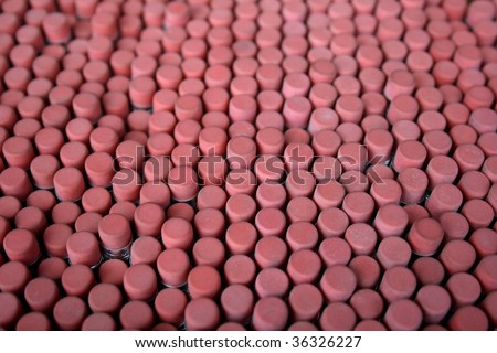Pencil Erasers Background