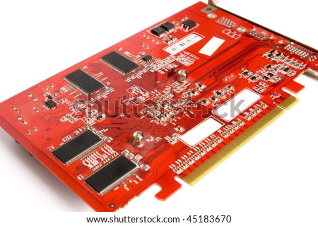 Computer electronic payment on white background close up