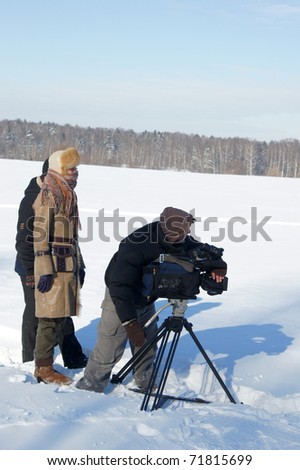 RUSSIA, MOSCOW - FEBRUARY 19: Photographers, competition \