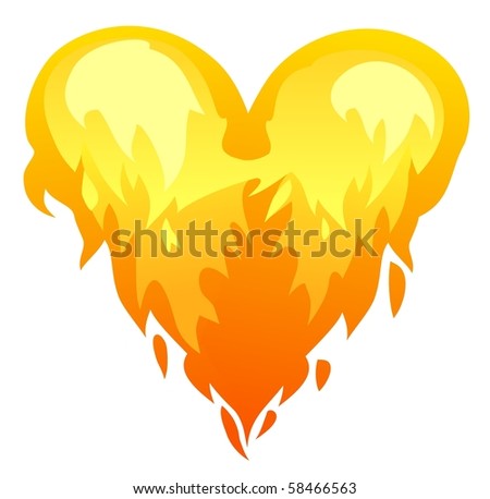 A Flaming Heart