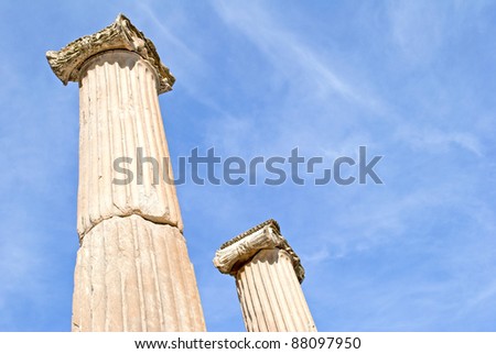 antique  column