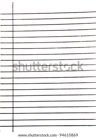 Black Lined Paper