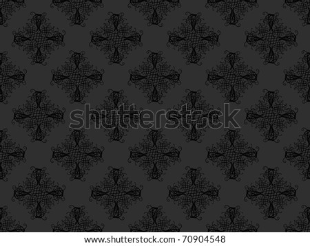 black baroque wallpaper