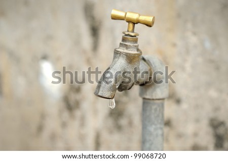 Leaking water