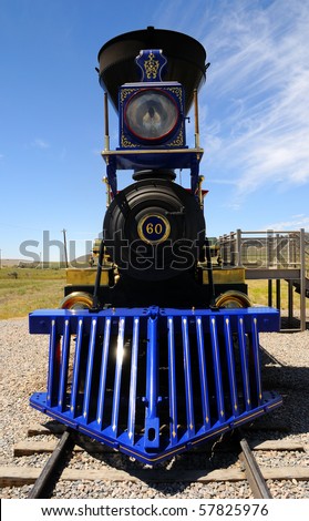 Historic Jupiter Steam Locomotive at Golden Spike National Monument