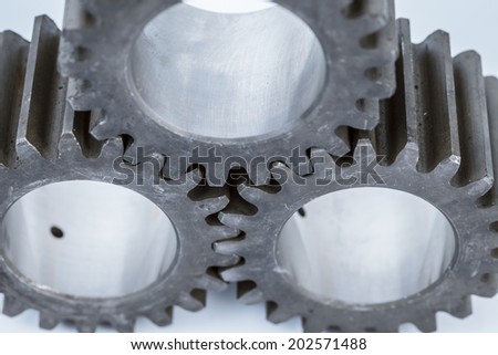 Close-up of Machine Gears
