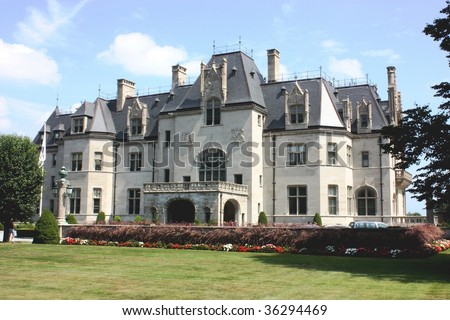 stock photo : Front view of Salve Regina University. Save to a lightbox ▼
