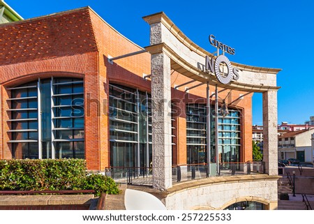 AVEIRO, PORTUGAL - JULY 02: The Forum is a large, open shopping center on July 02, 2014 in Aveiro, Portugal