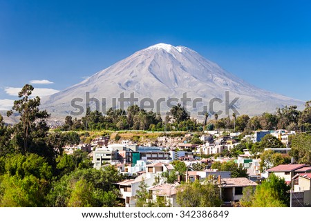 Misti, also known as Putina is a stratovolcano located in Arequipa, Peru