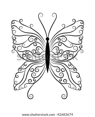 swirl butterfly