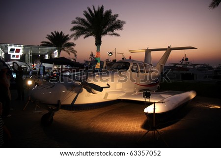 DUBAI, UAE - MARCH 13: Wig Craft ( Wing-in-ground effect ) Craft