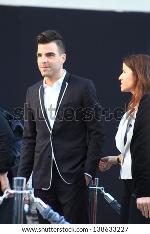 HOLLYWOOD CA - MAY 14:Zachary Quinto attends the \