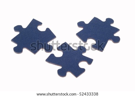 blue jigsaw puzzle