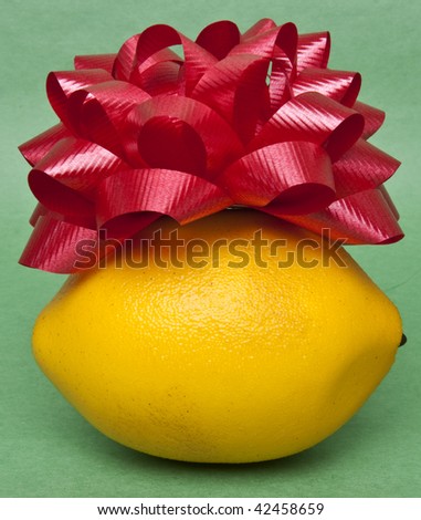 The gift is a lemon - a gift that no one likes.