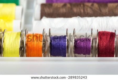 Colorful Cotton Reels