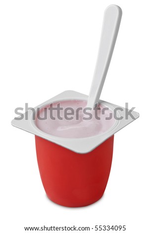 pot of yogurt