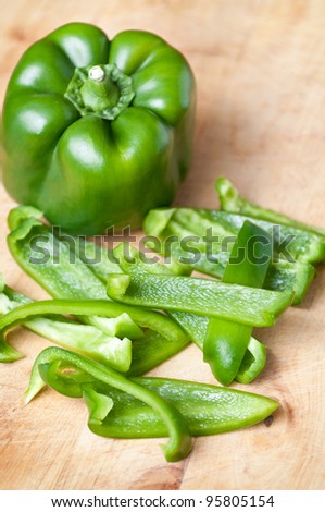Green Pepper Vegetable