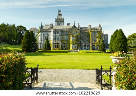 Adare manor and gardens, Co. Limerick, Ireland
