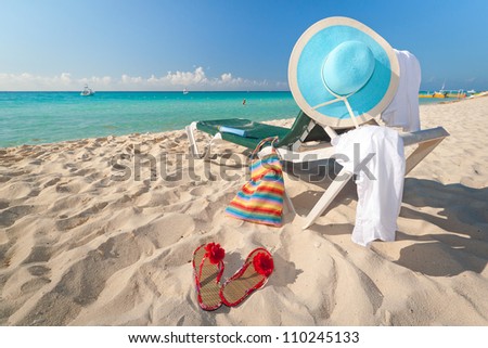 Caribbean holidays on the beach