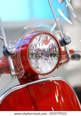 vintage motorcycle lamp