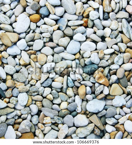 abstract background with round pebble stones.