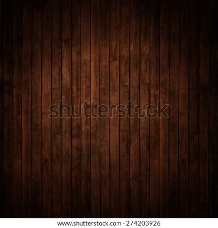 dark wood panels.