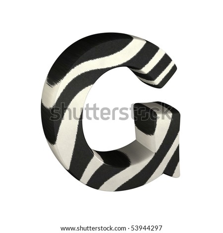 Logo Design Alphabet on Letters  Zebra Stock Photo 53944297   Shutterstock