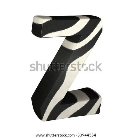 Zebra Coloring Pages on Letters  Zebra Stock Photo 53944354   Shutterstock