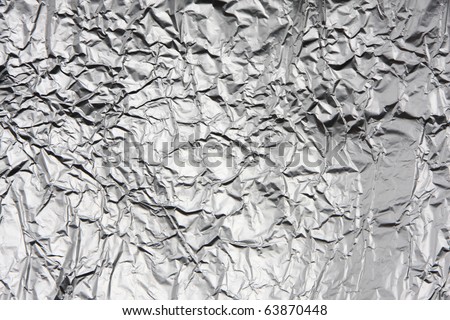 tin foil; abstract background