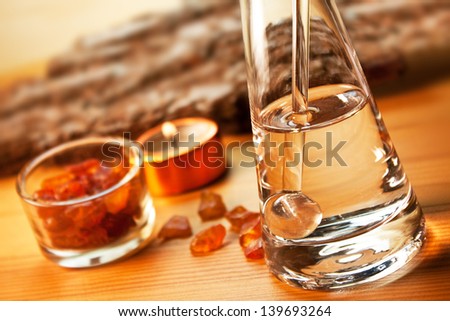 Amber - alternative therapy - healing water