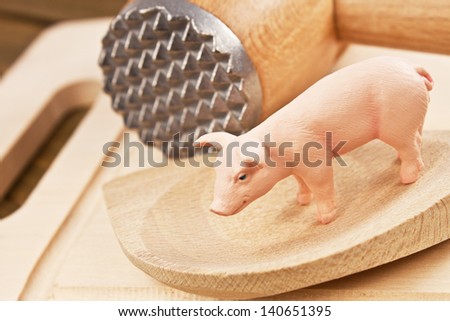 Eating pork