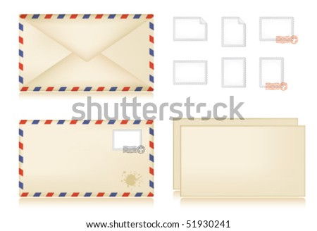 letter envelope sample. and stars letter envelope