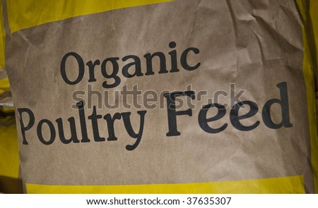 Organic Poultry Feed bag