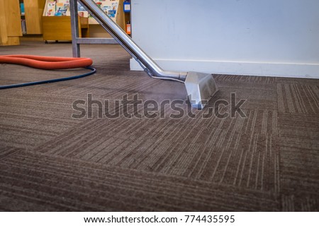 Steam Carpet Cleaning at a School - Professional Hot Water Carpet Cleaning