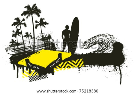 Standing Surfer