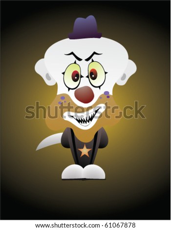 Clown With Knife