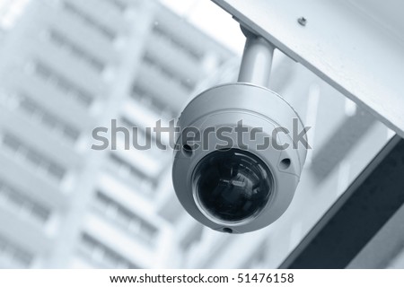 Dome type CCTV camera