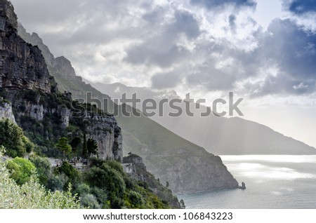 Amalfi coast, Tyrrhenian sea - Southern Italy