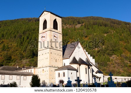 Convent of St. John in Mustair, UNESCO World Cultural Heritage, Switzerland