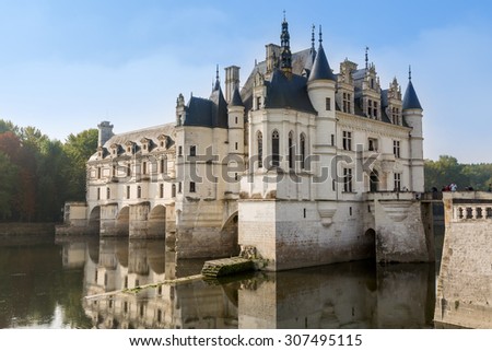 Great heritage castles along the Loire Valley