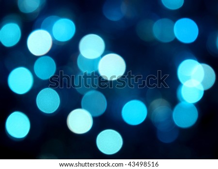 blue party  lights