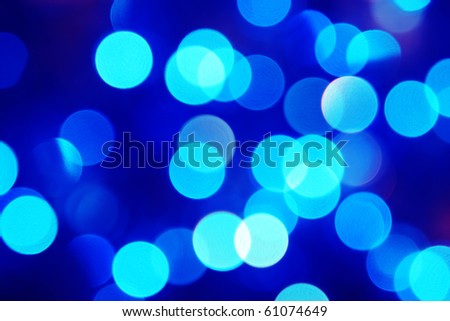 blue party lights