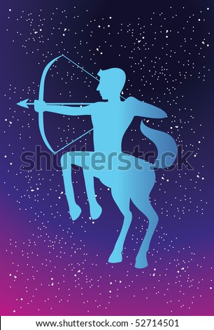 An image showing the archer which is the symbolic representation of the zodiac sign of Sagittarius