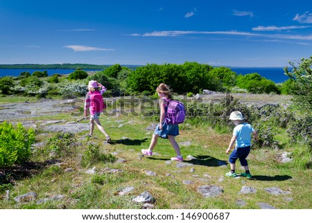 Kids outdoor adventure