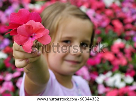 Take my flower, please