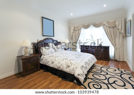 Stylish double bedroom