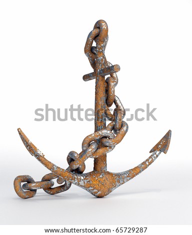 rusty anchor