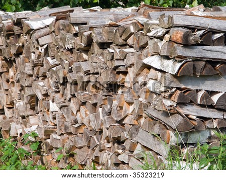 Stack Of Firewood