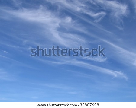 Blue sky cloud nature backgrounds scene