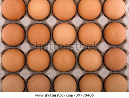 Chicken egg food carton package background